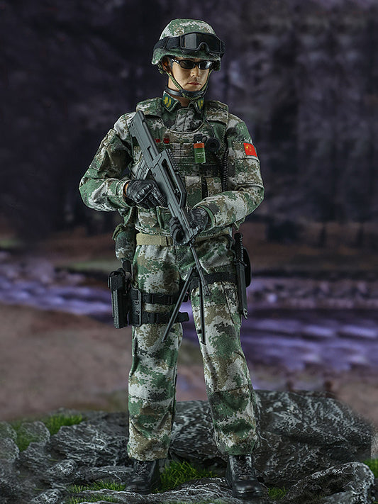 1/6 Chinese Border Defense Soldier Action Figure – Model 23005