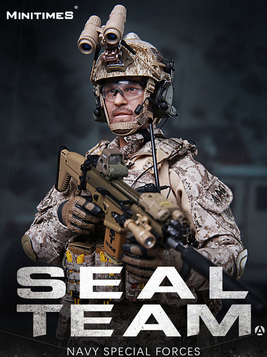 MINITIMES M012 1/6 Navy SEAL Team Six Soldier Figure – Elite Military Action Model